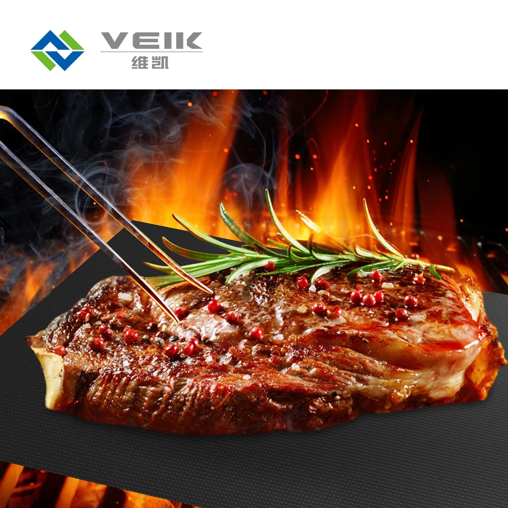 PTFE non-stick fireproof barbecue grill mat fireplace mat