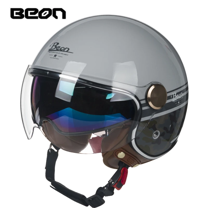New Arrival B120 Helmet Open Face Motorcycle Retro ABS Plastic Material Multiple Colors Painting mtb Helmets Accessories