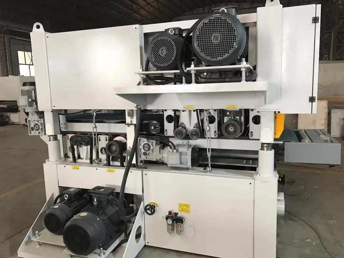 SDR/R-R/RP-630 double sided wood work sanding machine two or three or four heads custom made