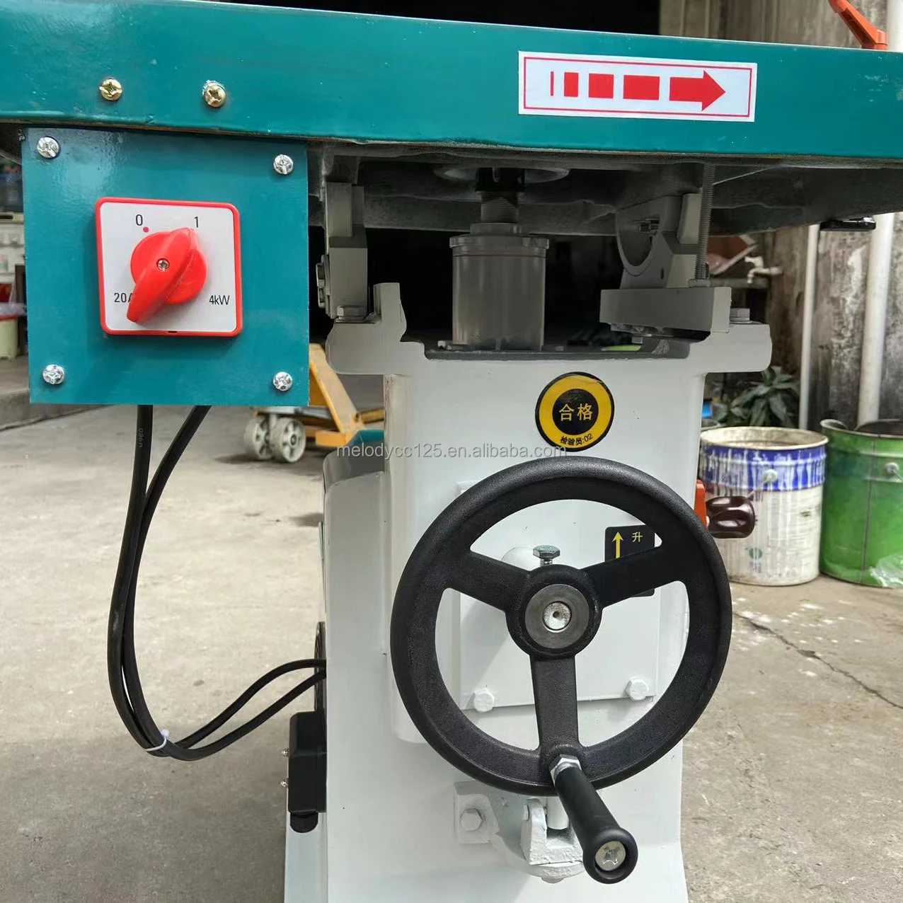 MX5115 2.2kw High speed vertical router machine for wood single axis sliding table spindle moulder