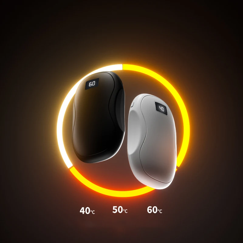 Mini USB Rechargeable Hand Warmer Electric/Battery-Powered Heater Car Outdoor Bedroom Household Use