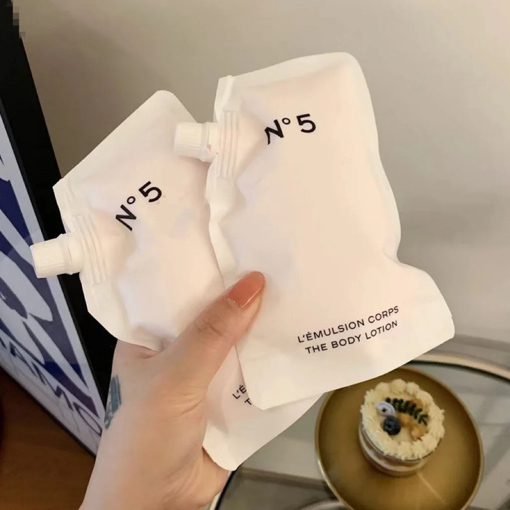 custom 200ml shampoo refill bag spout liquid soap empty pouch bag with spout transparent shampoo refill pouch