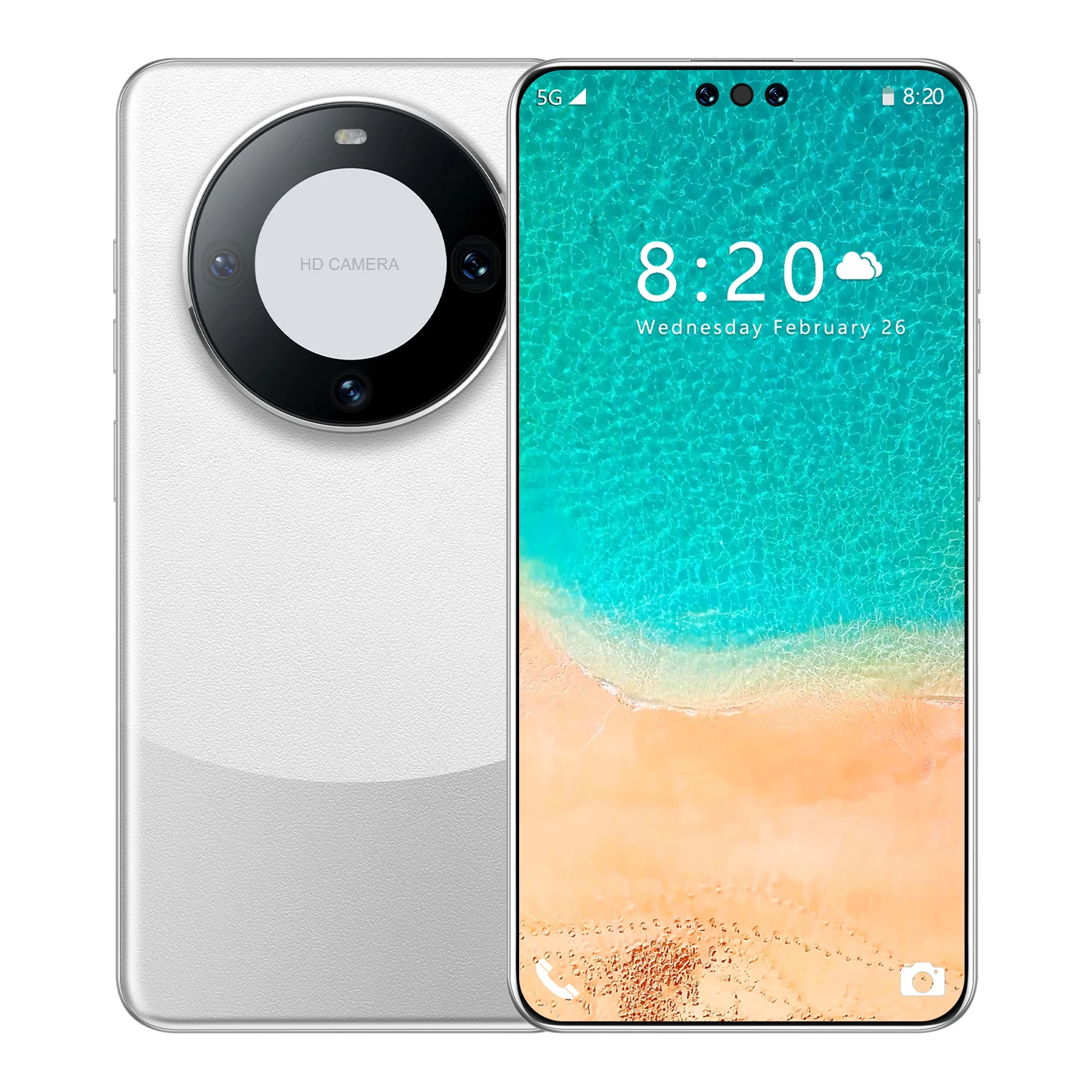 Новейший ведущий смартфон Mate60 Pro мобильный телефон Mate 60 Android разблокированный с двумя Sim-картами