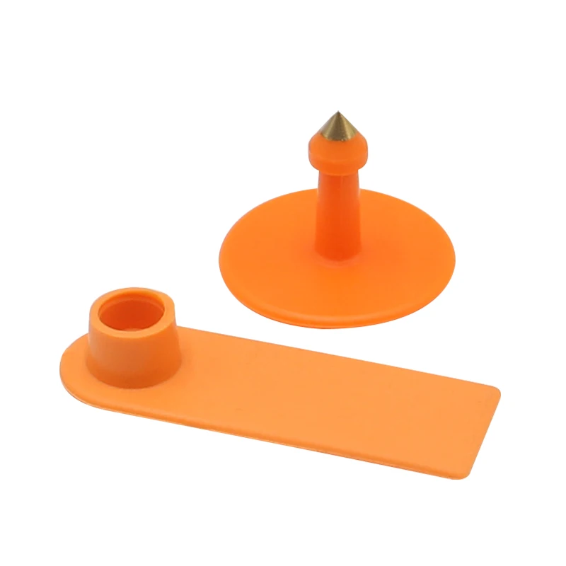 MA-ET 0001 plastic customized RFID livestock ear tag with chips for sheep cattle cow pig