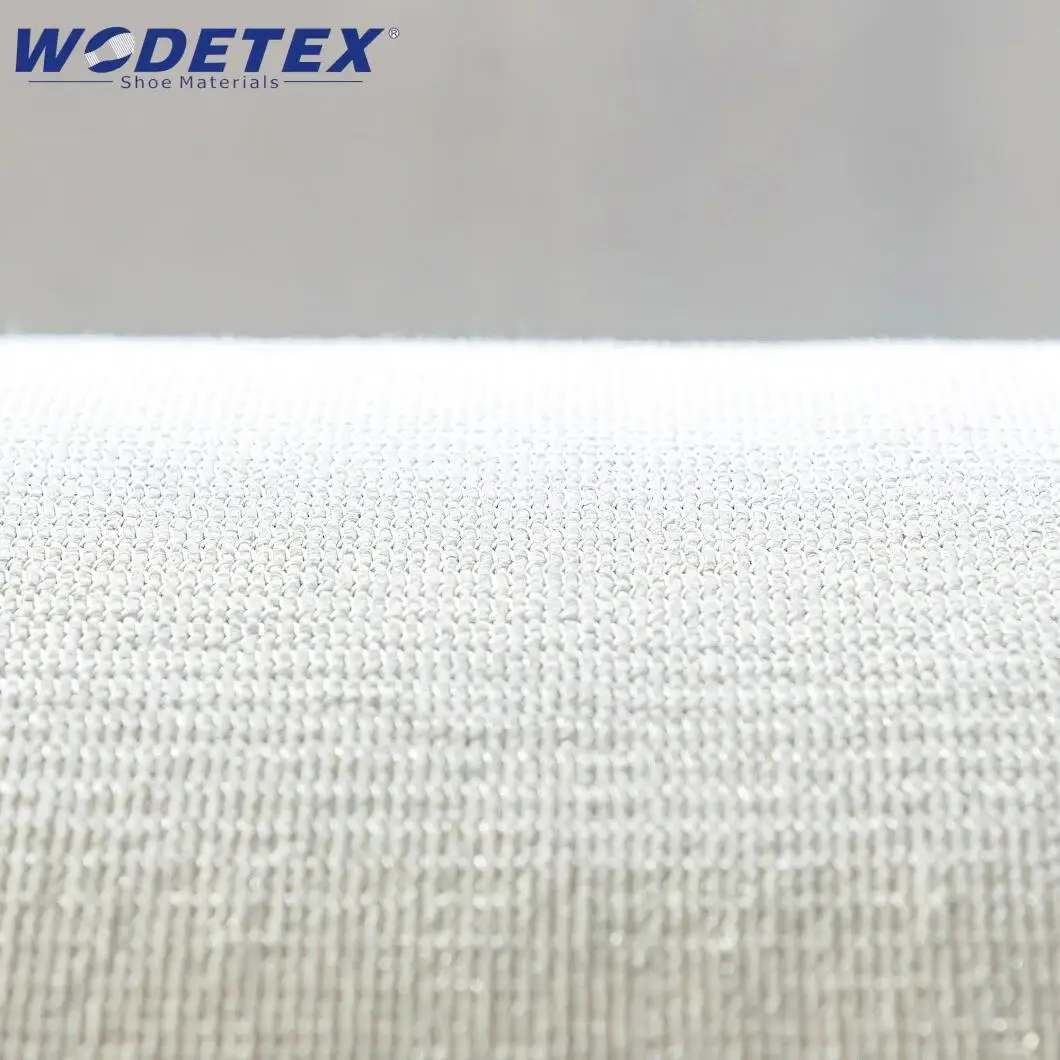 Stitch-Bonded Fabrics 14 Count Black Cloth Polyester Stitchbond Nonwoven Fabric Materials for Shoe or Bag