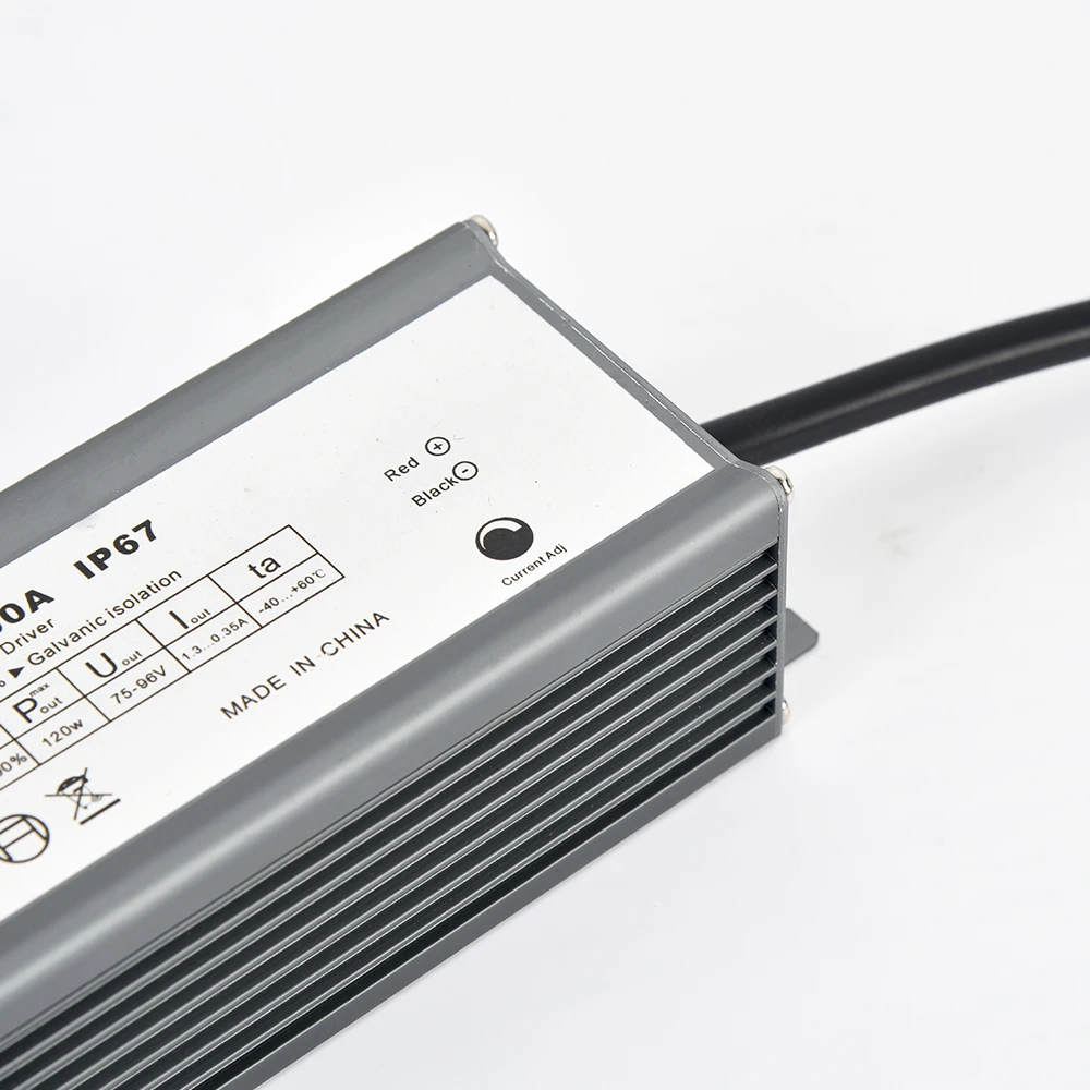 Led Driver 60W 1300mA IP67 High PFC no flicker for led quantum boards led grow lights