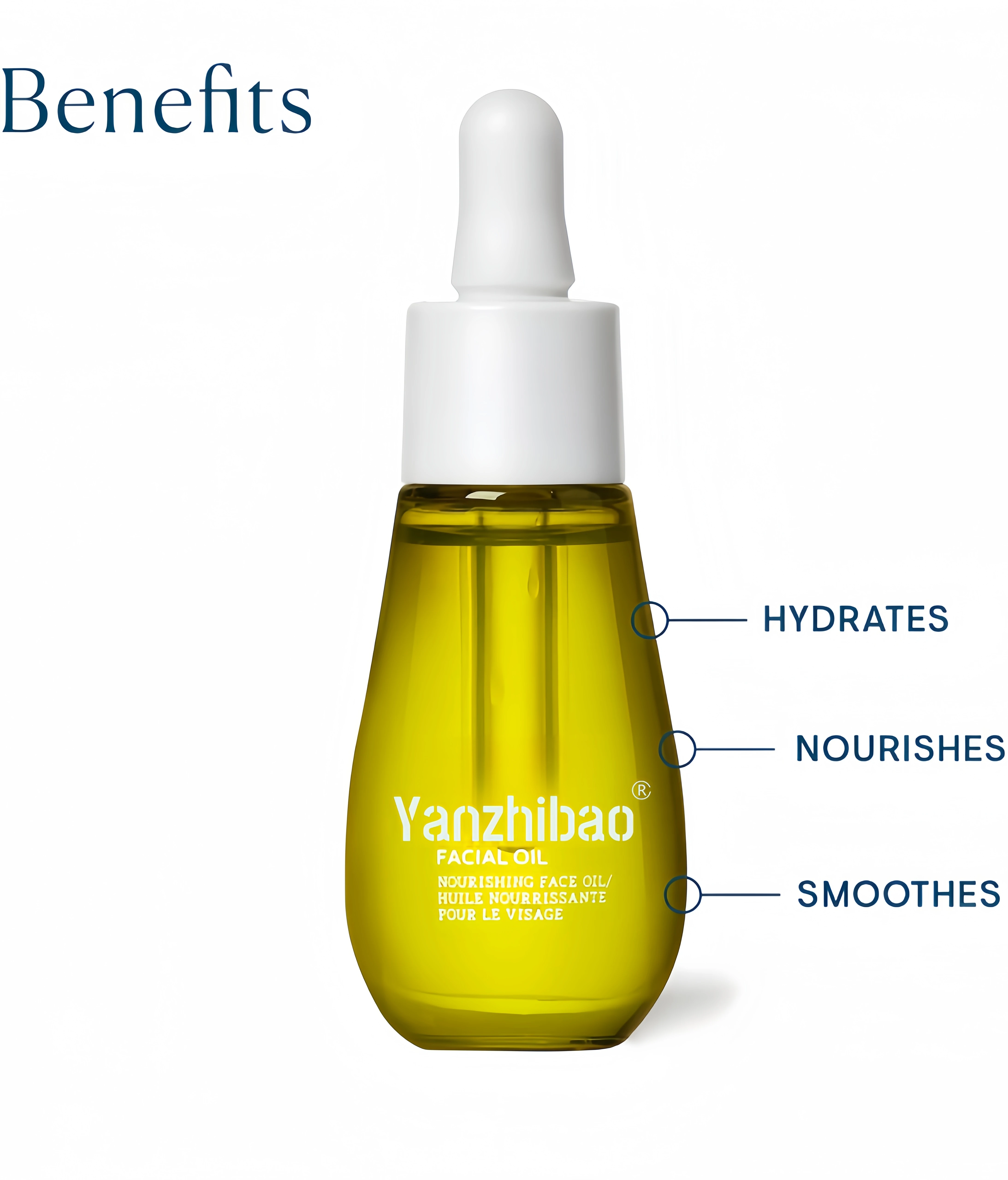 Concentrated Lightweight Superfood Facial Oil with Hyaluronic Acid and Retinol Nourishing Daily Face Oil for Healthy Glow