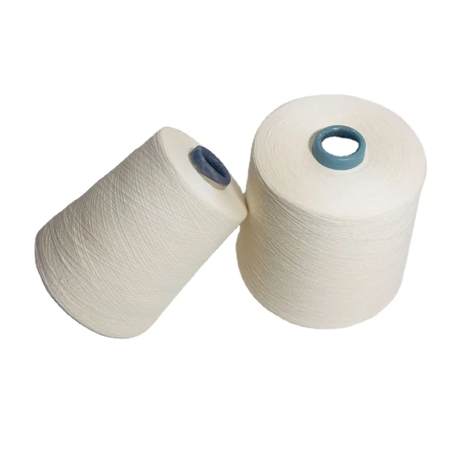 Recycled Cotton Socks Blended Yarn Polyester Thread For Knitting