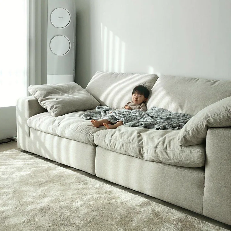 Guangzhou Furniture Factory Provided Couch Living Room Fabric Sofa Modern Sectional Sofa