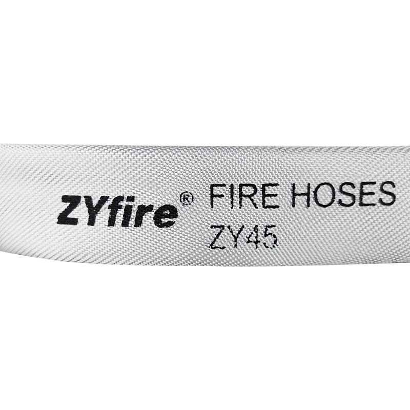 ZYfire High Pressure Firefighting Equipment Flexible 3 Inch Layflat fire epdm hose Approved by MED