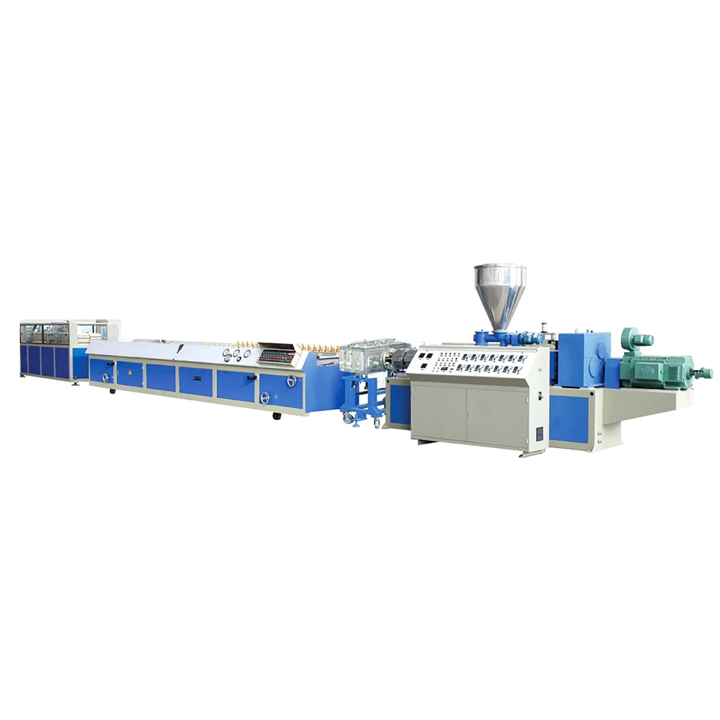Application of the PVC plastic stone edge profile Extrusion Machinery WPC wood plastic profile production line
