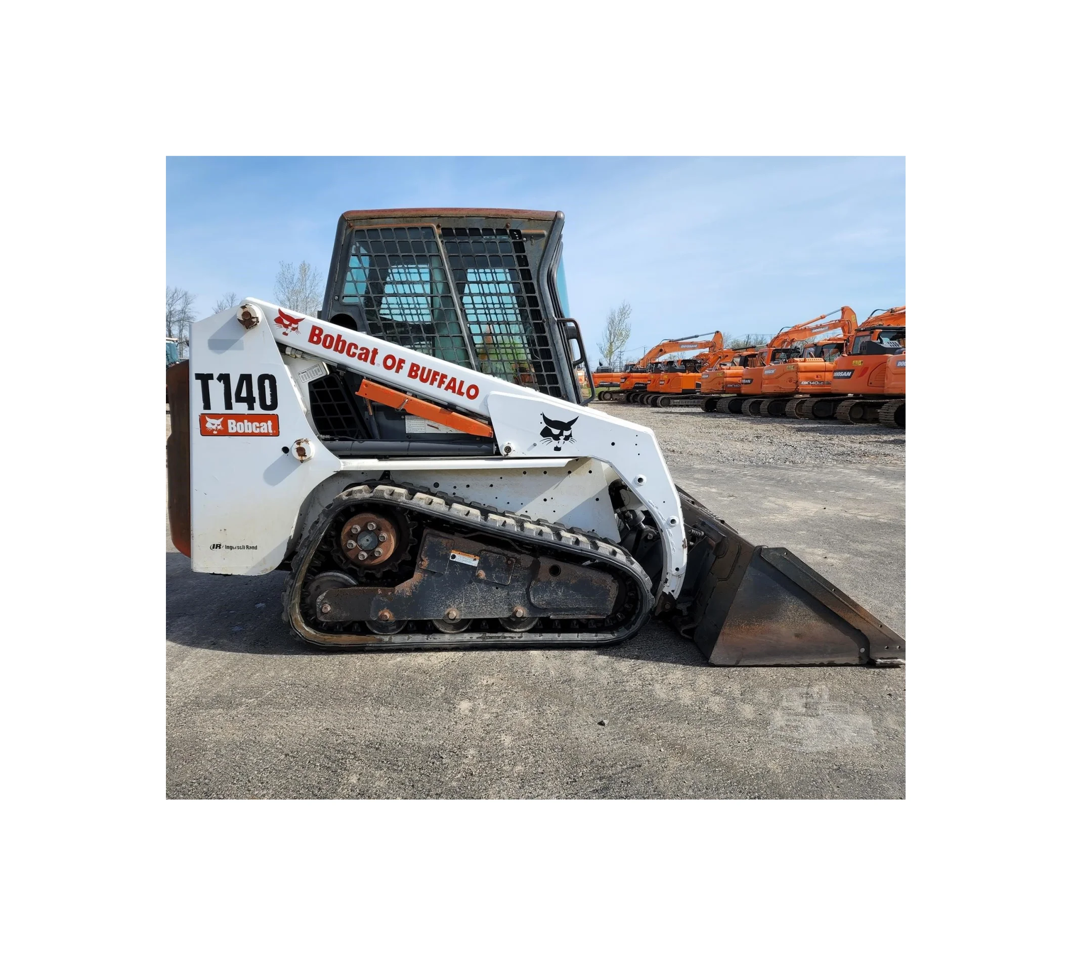 Б/у мини-погрузчики BOBCAT T140 для продажи в отличном состоянии Подержанный мини-погрузчик из Китая