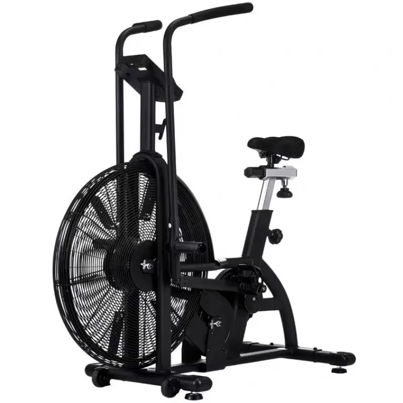 Gym Crossfits Fan Bicycle Indoor Exercise Equipment Assault Air Bike for Commercial Club Max Black Set Unisex