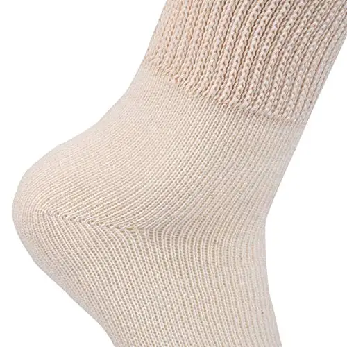 Chaussettes en coton Custom Men Loose Soft Breathable Top Quality Diabetic Cotton Socks