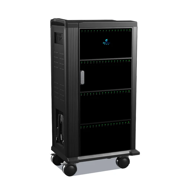 64-port tablet charging cabinet for data transmission USB charging cabinet educational equipment charging cart