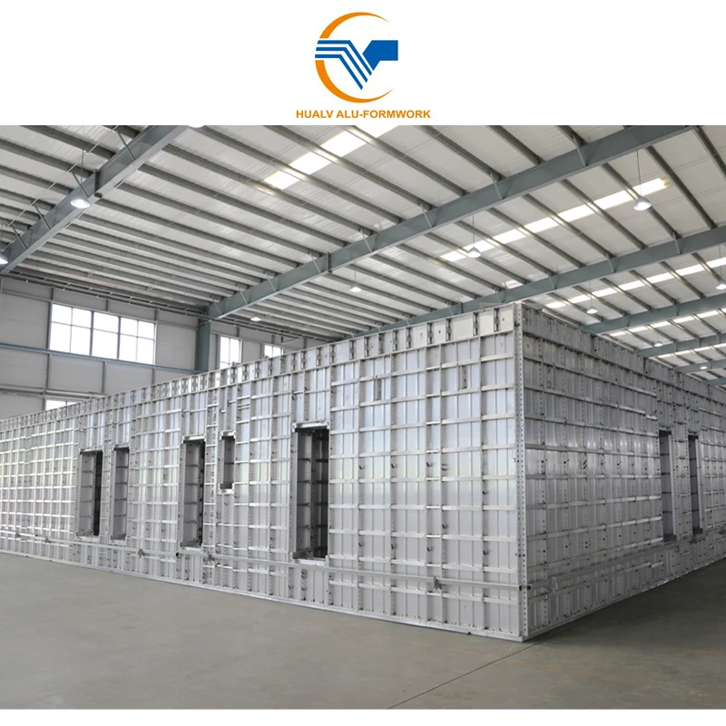 Concrete Formwork and Forming System Made of 6061-T6 Building Aluminum Profiles for