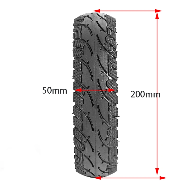 8 inch 200*50 tube tire pneumatic rubber tire electric scooter