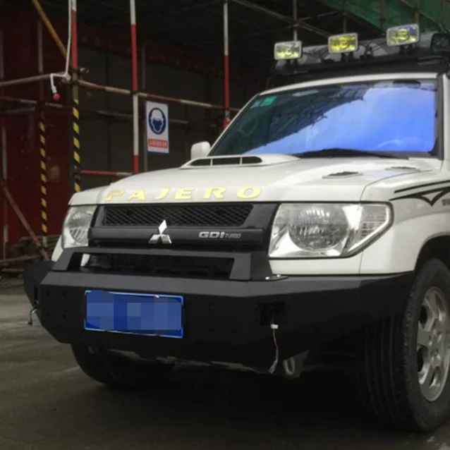 Top Long Led Light Brackets New Type Front Bumper For Pajero IO