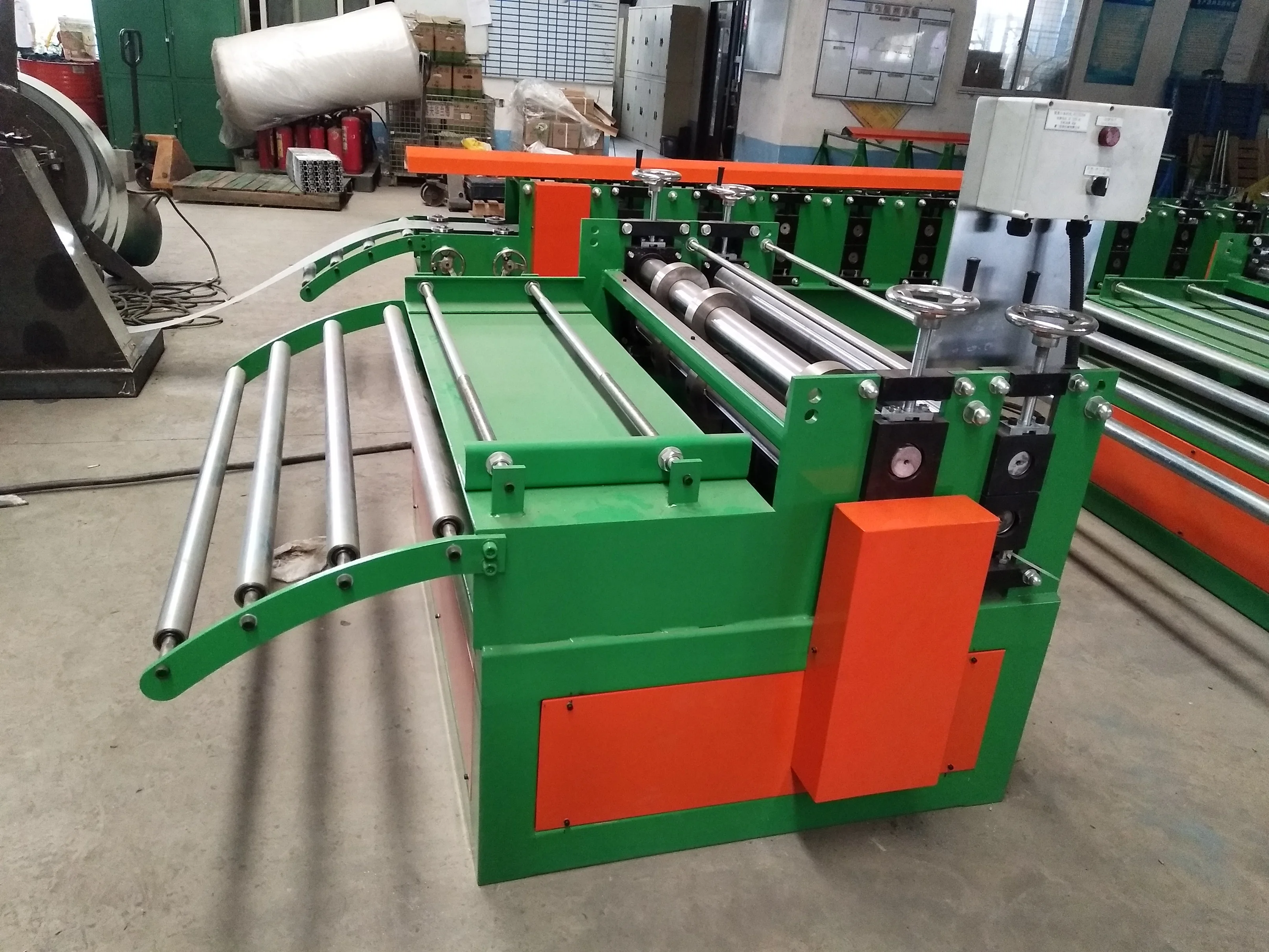 metal sheet simple slitting machine