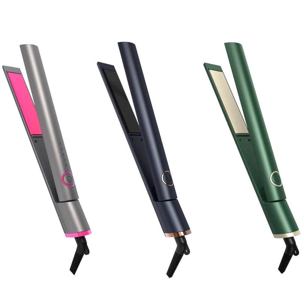 
ULELAY Professional 450 degrees hair straightener tourmaline ceramic coat flat iron shiny hair straightener beauty salon tool 