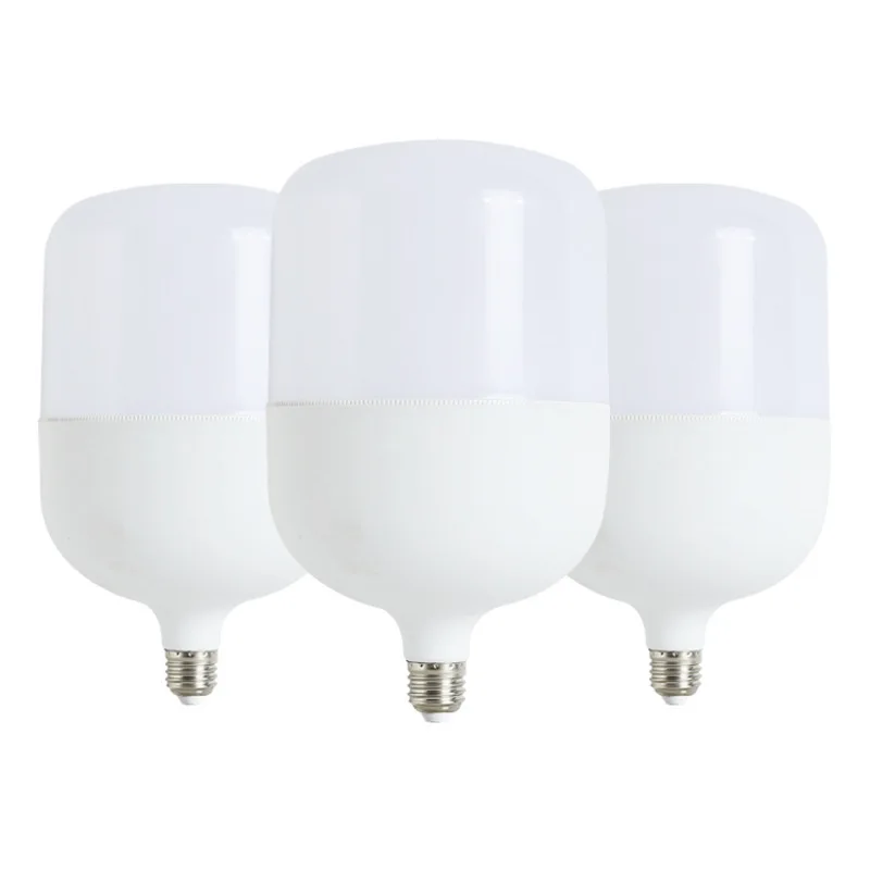 Led Plastic Bulb E27 Screw Bayonet Supermarket Factory Energy-Saving Lamp