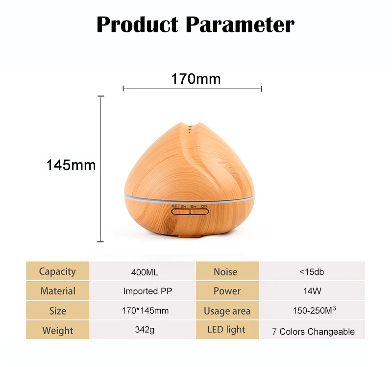 Hotel Smart Fragrance Flower Mini Wooden Aroma Diffuser Machine Ultrasonic Electric Air Humidifier Aroma Diffuser Essential Oil