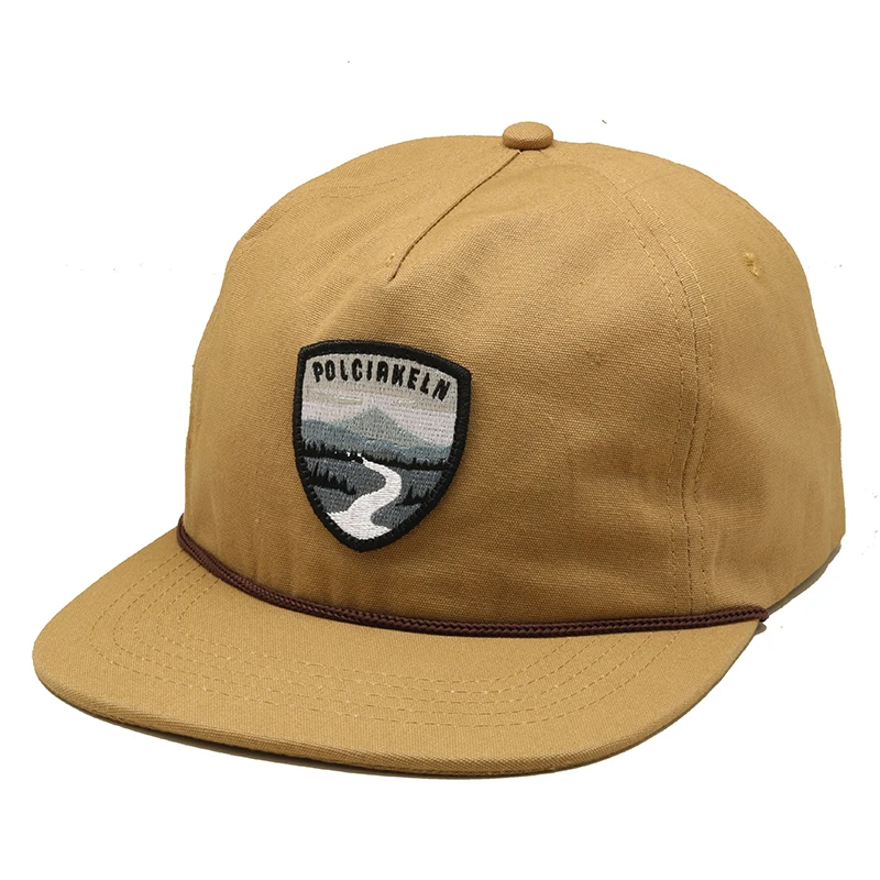 Неструктурированных 5 панель Snapback шляпы в соответствии с пожеланиями