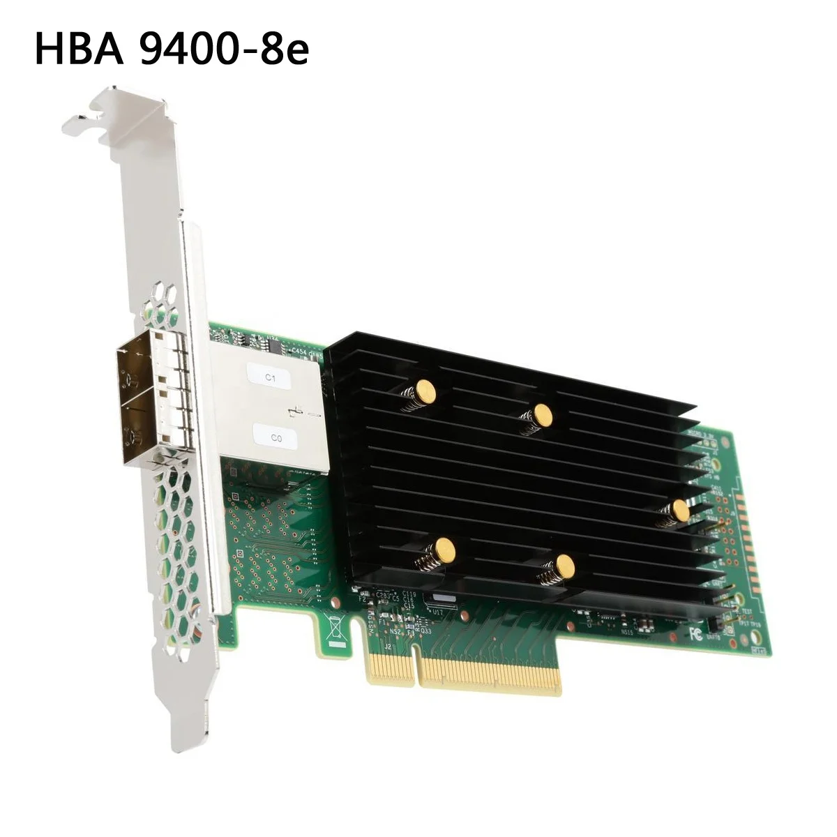 Broadcom и надписью «HBA» 9400-8e хранения контроллер 8-канальный сетевой видеорегистратор SATA 6 ГБ/сек./SAS 05-50013-01