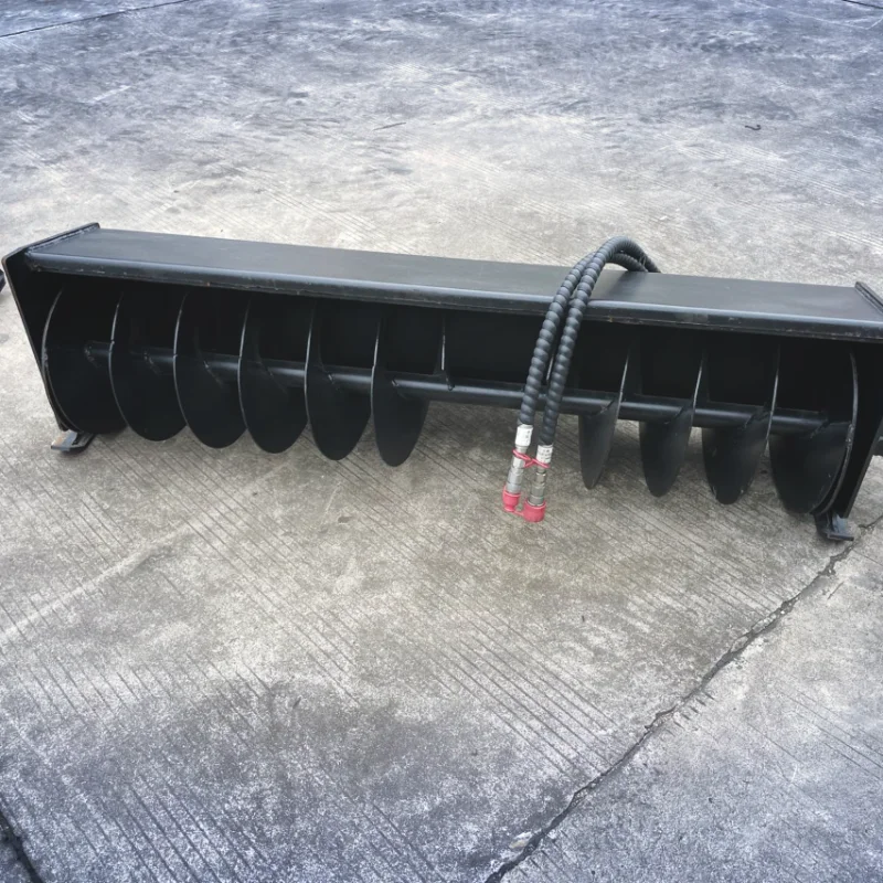 Skid Steer Trench Backfiller Attachment for Compact loaders Skid Steer Loaders