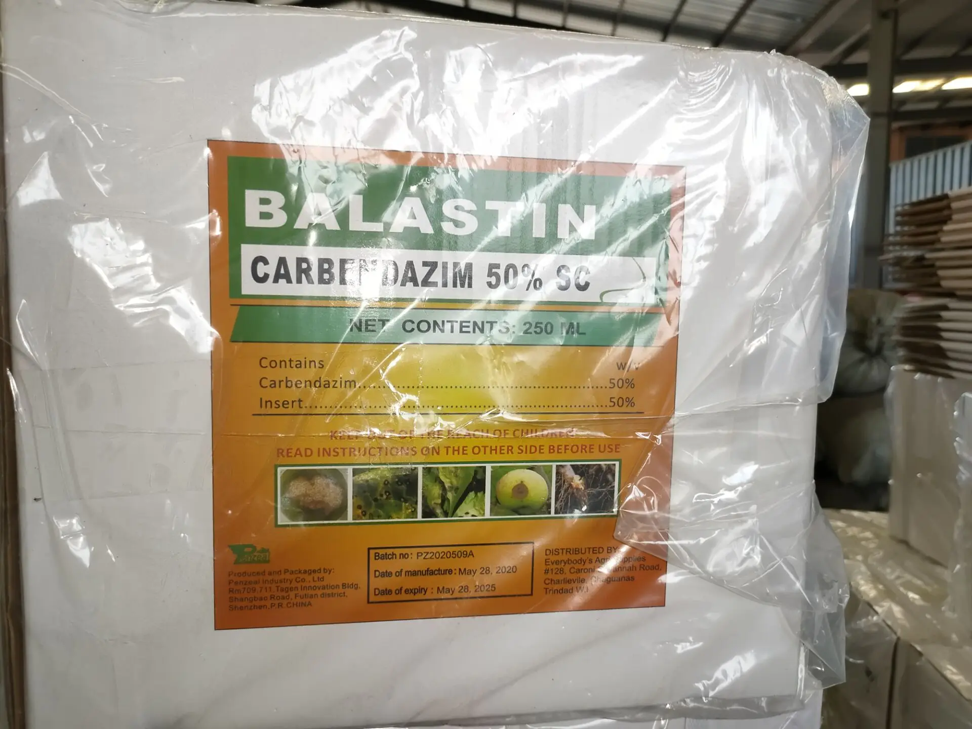 
63090-40-4 Carbendazim 50% SC, 500g/l SC HOT SALES FUNGICIDE 