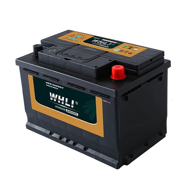 Professional 12V 75AH Lead-acid MF DIN 75 tubular car batteries