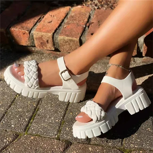 Hot Wholesale Shoes Women Sandals Sexy Heels Summer Beach Platform ladies slippers and sandal 2022