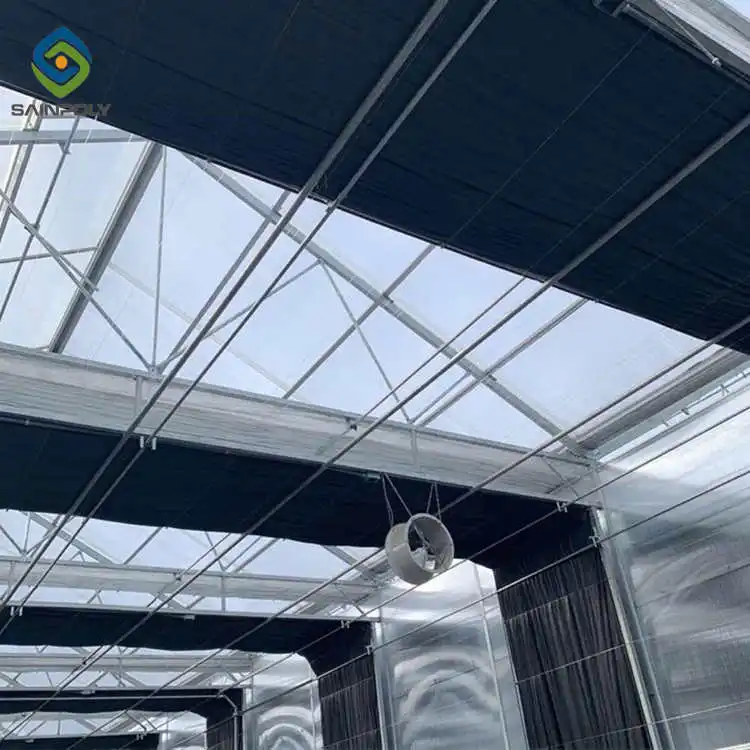 Blackout Greenhouse Mushroom planter greenhouse single span dome greenhouse