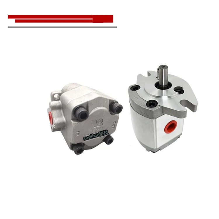 Hydraulic fittings for dual oil pump HGP-2A-F8R HGP-2A-F9R HGP-2A-F11R HGP-2A-F12R Original hydraulic gear oil pump