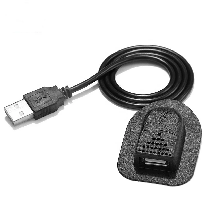 Backpack USB Shell Bag External USB2.0 Extended Data Charger Cable Set Kit Bag Parts Plastic Clutch GUA Handles Black