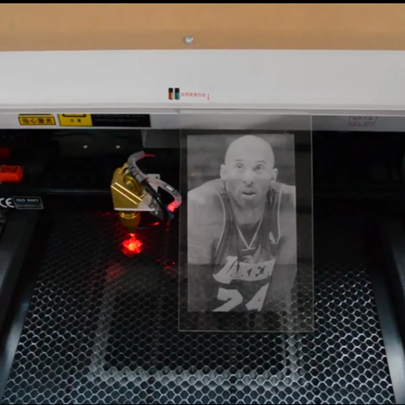 CNC 40W 50W  small MINI CO2 laser engraver cutting machine for DIY Acrylic Glass MDF Crystal wood stone rubber stamp engraving