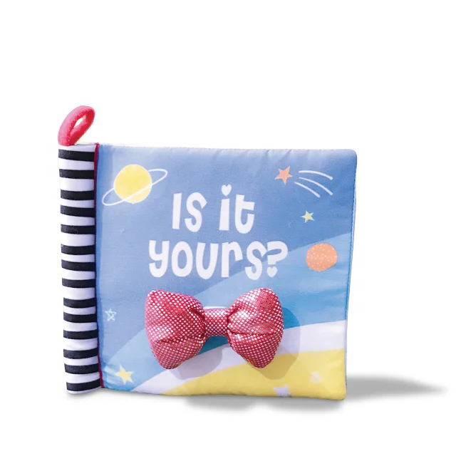 
Hot Selling Education Activity Funny Cute Baby Fabric Soft Book For Newborn 