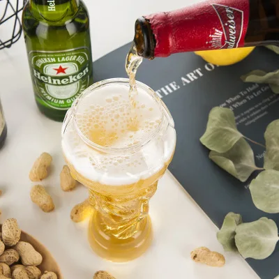 amazon top seller product World Cup Beer Glass 470ml cocktail elegant bar cup kit set glass unique