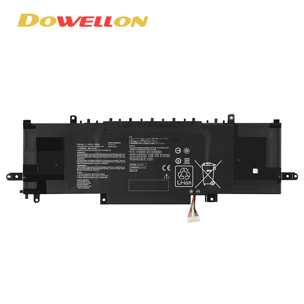 DWO Laptop Battery Packs C31N1841 for ASUS ZenBook UX334FL UX333FAC UX433FL UX433FLC UM433DA UM433IQ UM434DA UM434IQ UX434DA