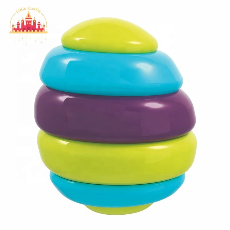 2023 Interesting Musical Instrument Colorful Plastic Tambourine Toy for Children SL07A027