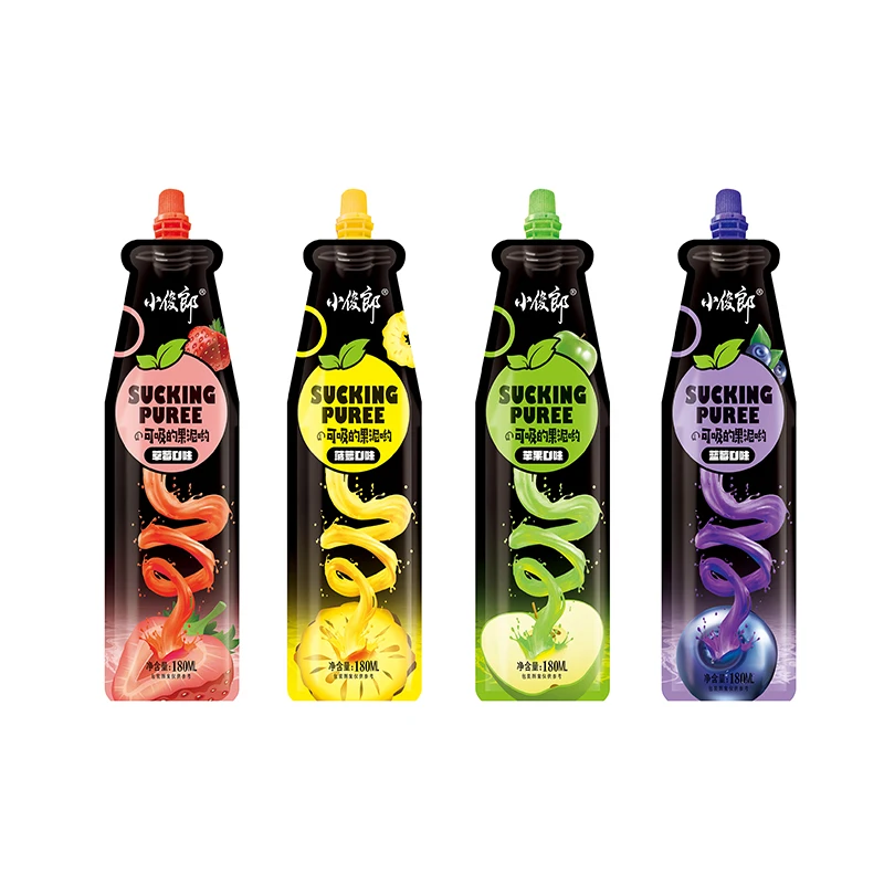 Custom package water spout pouch bag juice beverage packing nozzle bag Stand-up drink bag