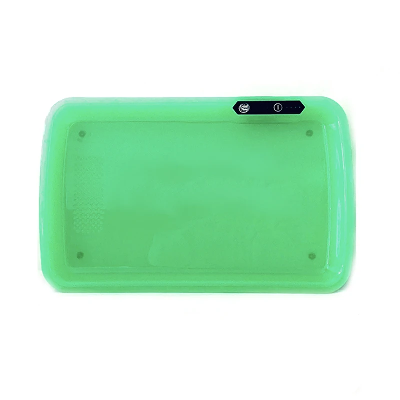 Лидер продаж, поднос с напечатанным логотипом, пластиковый поднос для табака, 28*21,5 см