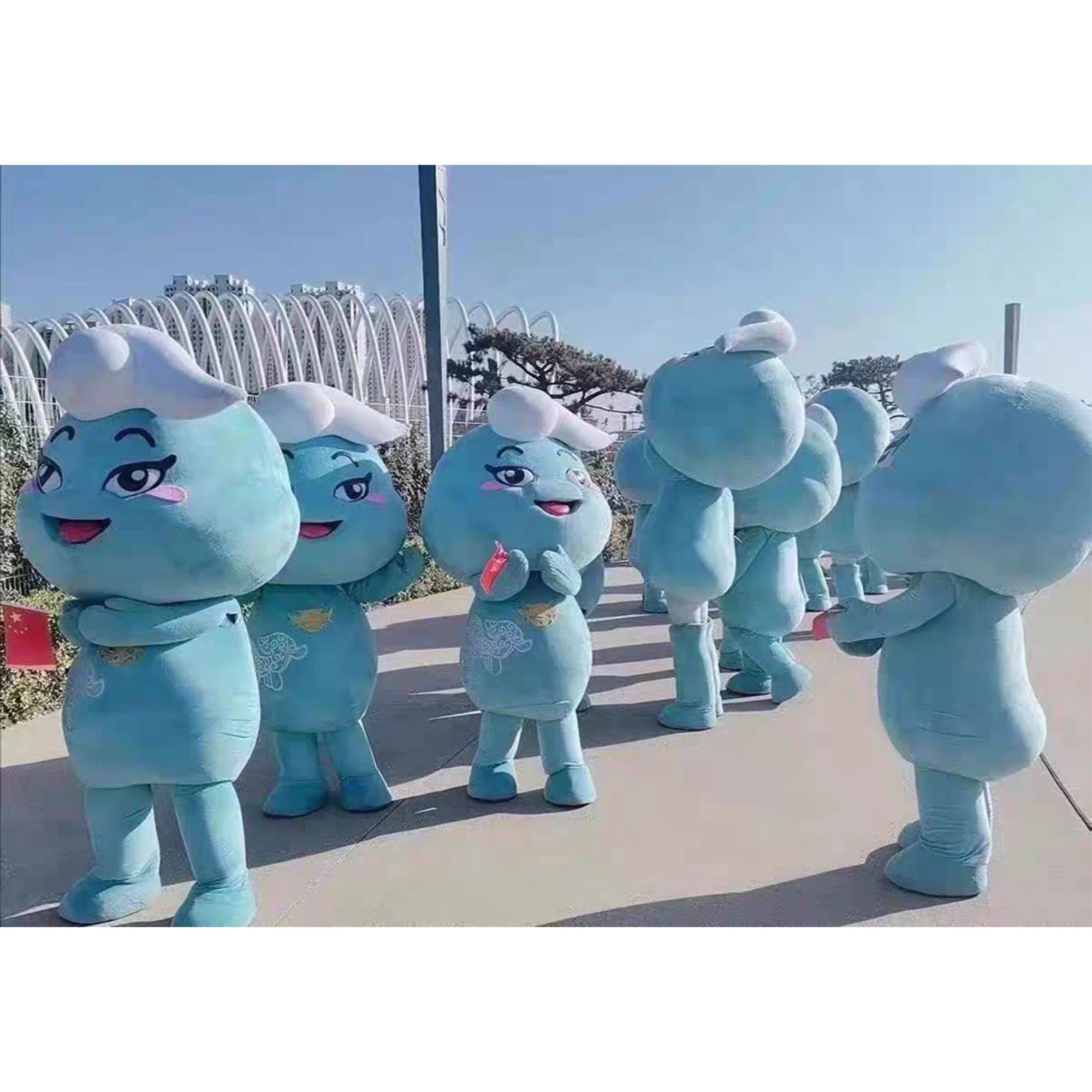 2024 High-end OEM custom professional services 3d design Foam sculpture mascot clothing Doll clothing Inflatable clothing