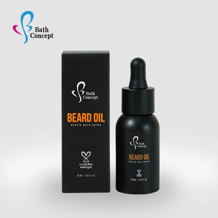 Масло для бороды на заказ индивидуальная Марка кондиционера мужское масло хлеба веганское органическое роста с алоэ вера витамином Е мужчин