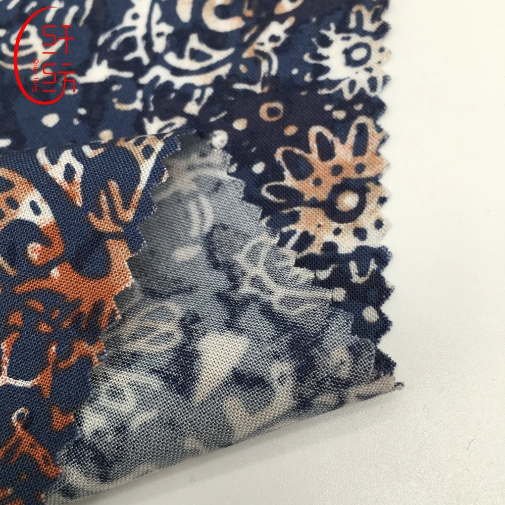 No MOQ 1 meter to ship viscose printing woven fabric for bangladesh LC90days