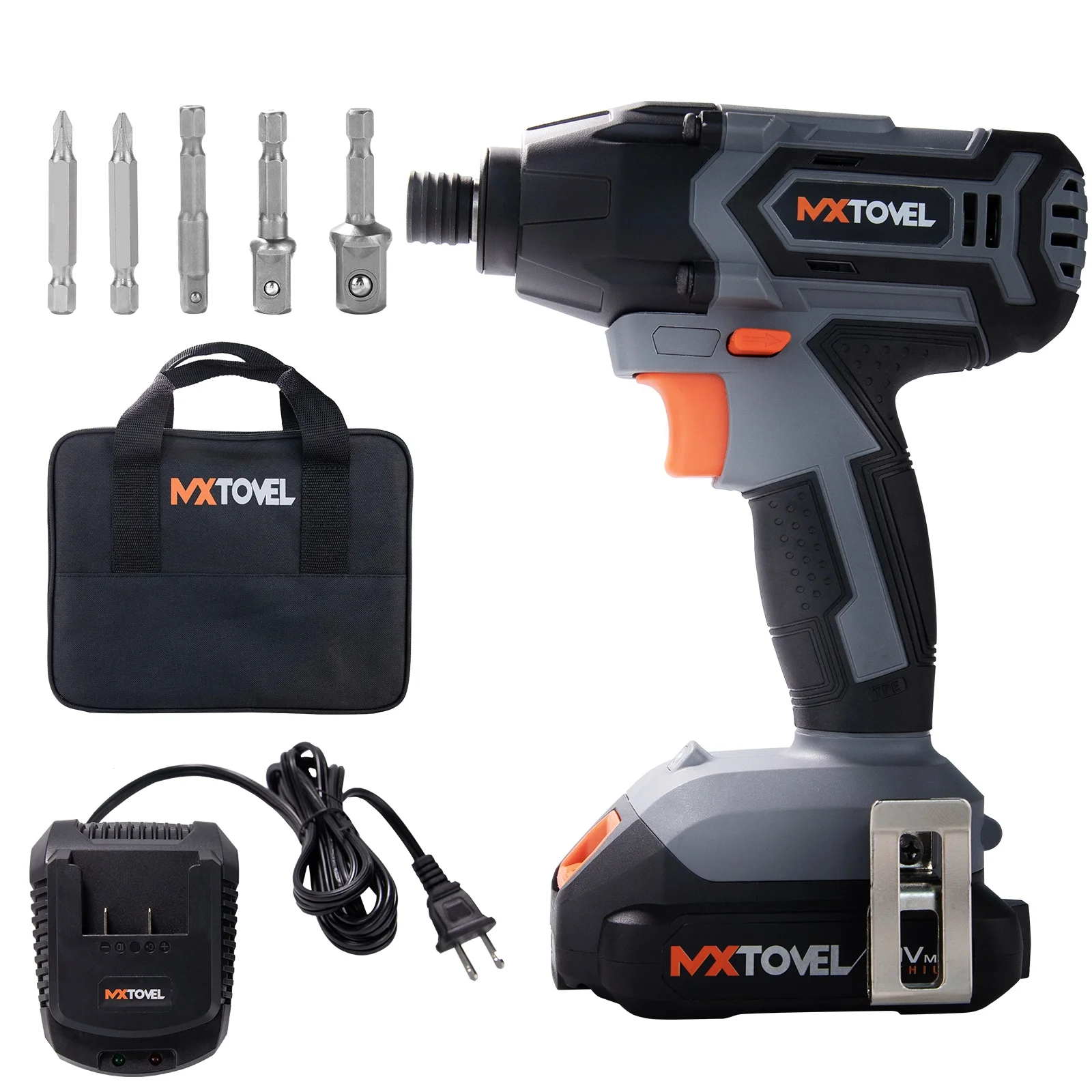 Factory portable electric Lithium Battery Drills Wrench Power Tools Combo Kit Cordless Impact Driver
