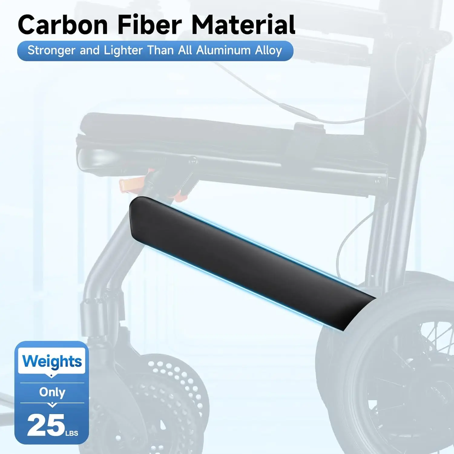 Lightweight Foldable Portable Power Electric Wheelchair for the Disabled-New Trending Rehabilitation Therapy Supply