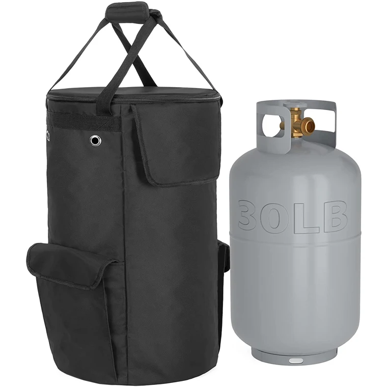 Outdoor 30 lb Propane Tank Dust Protect Cover Propane Gas Cylinder Carry  Bag