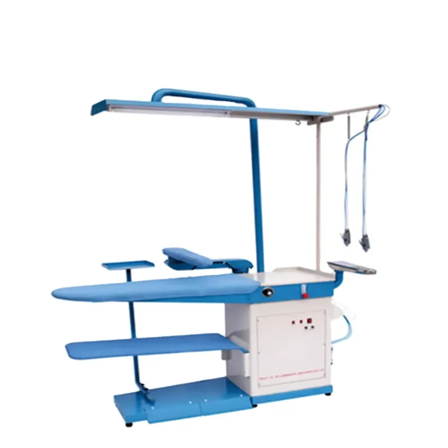 Spot Removing Machine Fabric Spot Removing Table With Solution Gun And Steam Hot Air Gun Suction Function