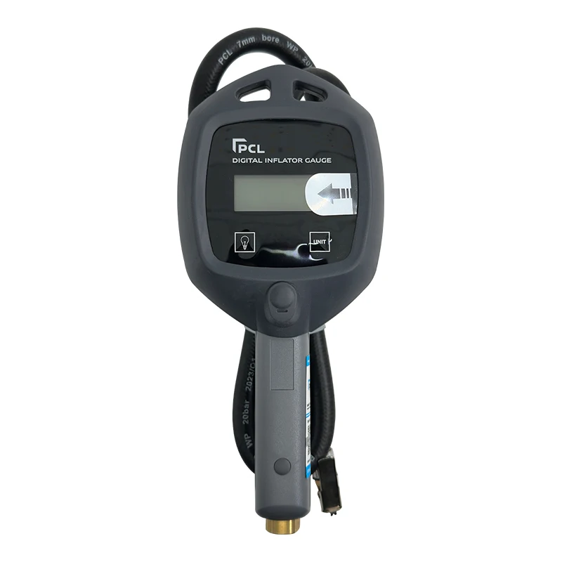 Best Digital Tire Inflation Gau Car Bike Truck Auto LCD Meter Tester with Pressure Sensor PCL for Tyre Inflators